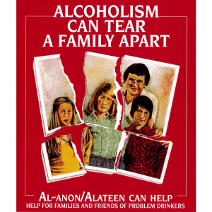 Alcoholism Can Tear a Family Apart (small) - (M-34)