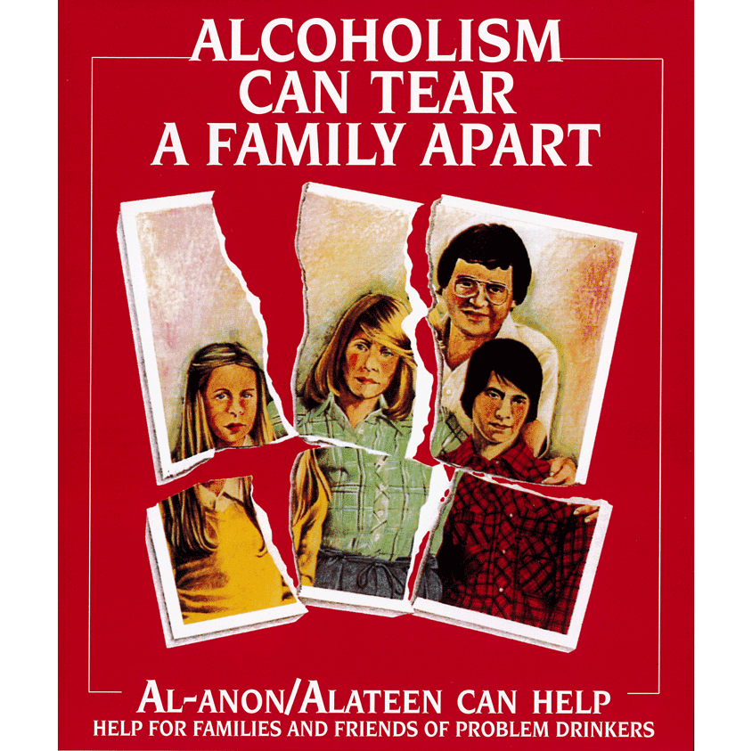 Alcoholism Can Tear a Family Apart (small) - (M-34)