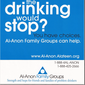 M-79 Do you wish the drinking would stop? PI poster