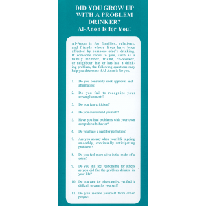 (S-25) Did You Grow Up with a Problem Drinker